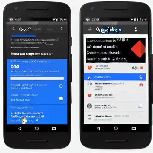 Prompt: a screenshot of google gmail iphone app with a hacker