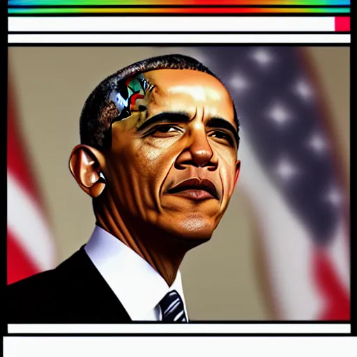 Image similar to obama prism