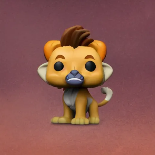 Image similar to lion king funko pop