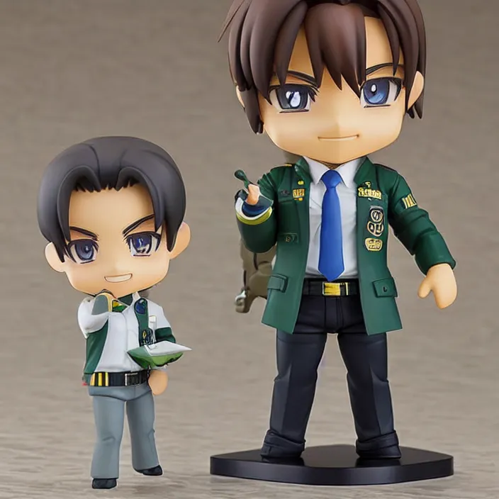 Image similar to Jair Bolsonaro, An anime Nendoroid of [Character Here], figurine, detailed product photo