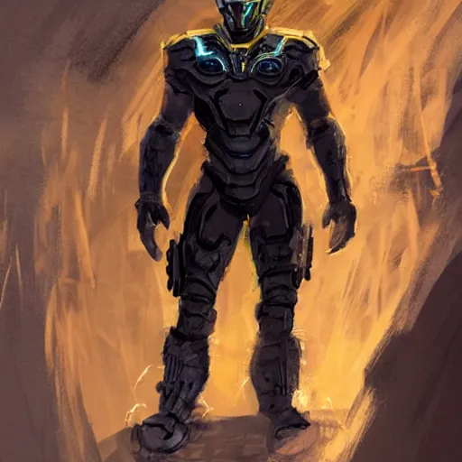 Prompt: concept art prometheus walter