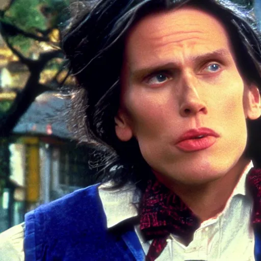 Prompt: Live Action Still of Jerma in Benny and Joon, real life, hyperrealistic, ultra realistic, realistic, highly detailed, epic, HD quality, 8k resolution, body and headshot, film still