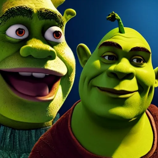 Prompt: Shrek as a muppet, 4k, 35mm, ultra realistic, studio lighting, awar winning