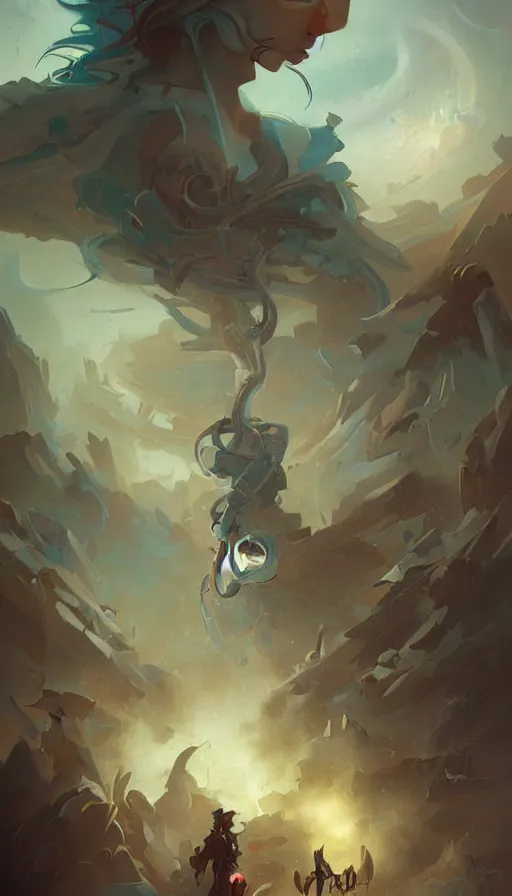 Image similar to techno artwork, by peter mohrbacher