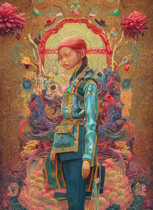 Image similar to yunnan people : : by martine johanna and simon stalenhag and chie yoshii and casey weldon and wlop : : ornate, dynamic, particulate, rich colors, intricate, elegant, highly detailed, centered, artstation, smooth, sharp focus, octane render, 3 d