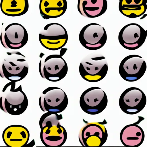 Prompt: discord emoji of a person pogging
