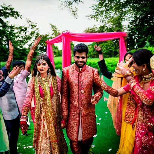 Image similar to bangladeshi wedding in open field