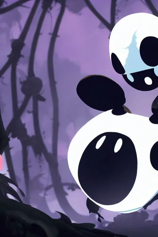 Prompt: hollow knight, maga page,