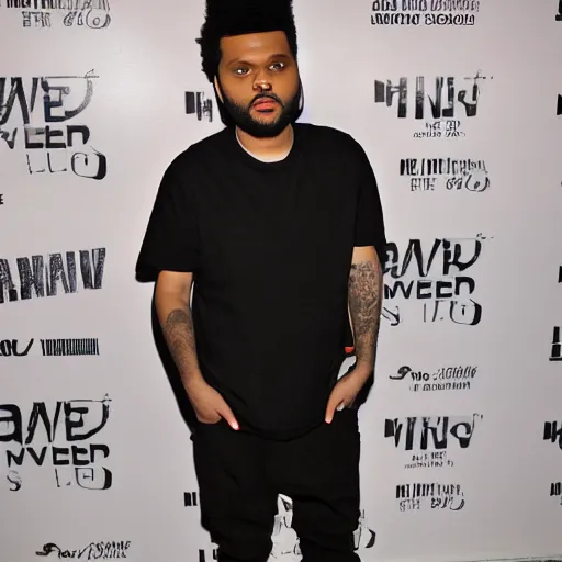 Prompt: The Weeknd in Las Vegas, After Hours