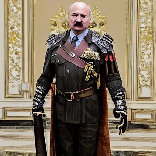 Image similar to Alexander Lukashenko as a Dark Souls boss