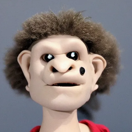 Image similar to Sloth from The Goonies claymation