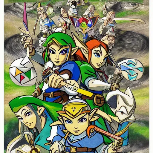 The Legend of Zelda: Ocarina of Time, Anime Gallery