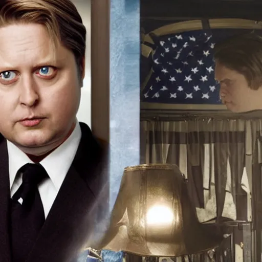 Image similar to Tim Heidecker as Agent Jack Decker, American patriot.