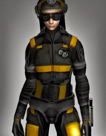 Image similar to Metrocop from Half-Life: Alyx