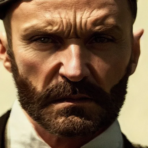 Image similar to Wolverine in Peaky Blinders very detailed 4K quality super realistic