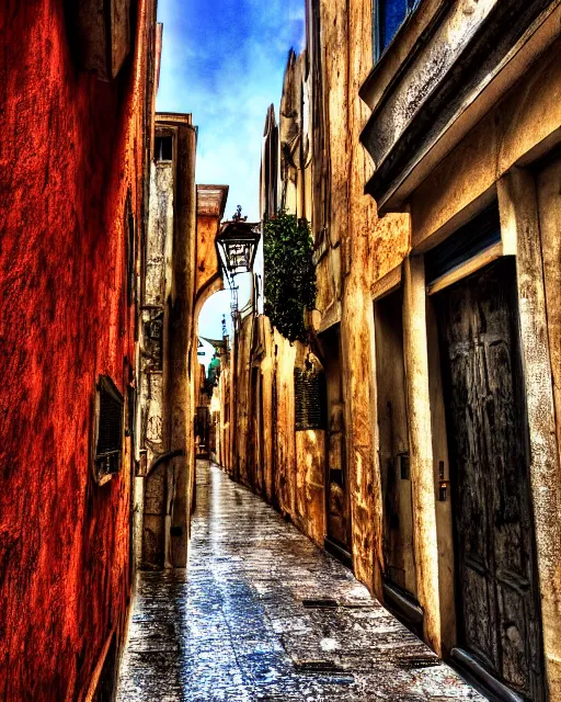 Prompt: backstreet, mediterranean architecture, high production value, intricate details, high resolution, hdr, high definition, masterpiece, realistic, ultrarealistic, highly detailed, hd, sharp focus, non blurry, sharp, smooth