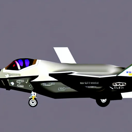 Image similar to The F-35 in the style of the Space Shuttle, black belly, white cloth top