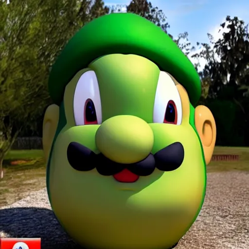 Prompt: avocado mario transformed into an avocado, avocado in the shape of mario, super mario avocado chair, screenshot