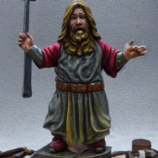 Image similar to dwarf jesus christ