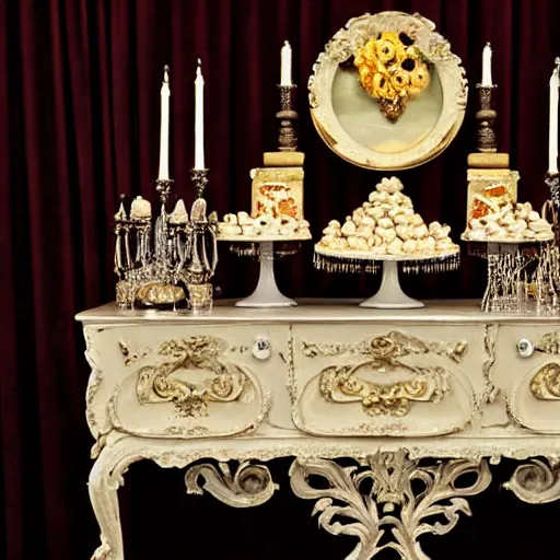 Image similar to Baroque Dessert Buffet by Carvaggio