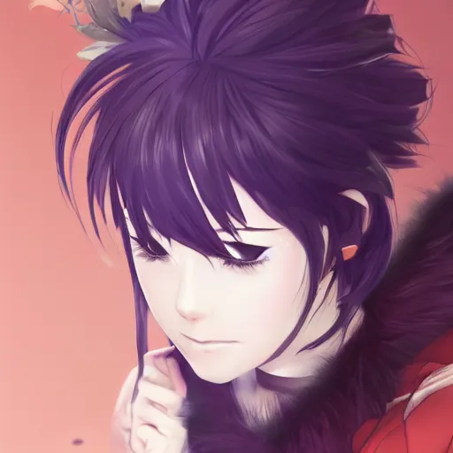 Image similar to portrait of dancer coping with mental illness, anime fantasy illustration by tomoyuki yamasaki, kyoto studio, madhouse, ufotable, trending on artstation