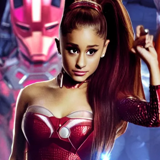 Image similar to ariana grande in the film avengers