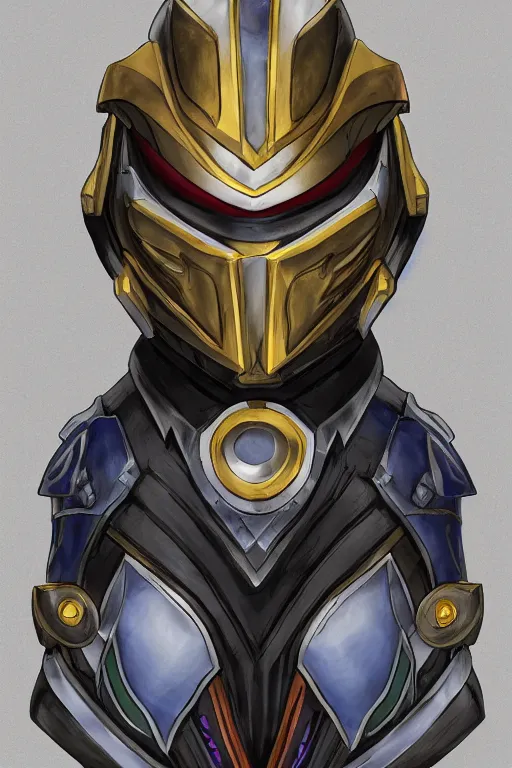 Image similar to helmet armor guardian destiny in witch queen illumination ray tracing hdr fanart arstation by sung choi robot ninja mask and eric pfeiffer and gabriel garza and casper konefal