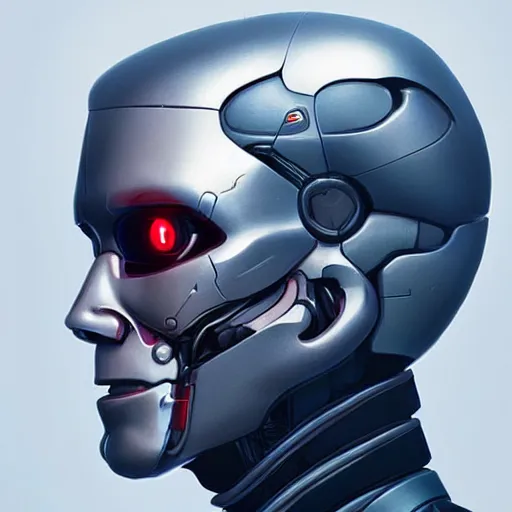 Image similar to face icon stylized minimalist terminator genysis, loftis, cory behance hd by jesper ejsing, by rhads, makoto shinkai and lois van baarle, ilya kuvshinov, rossdraws global illumination