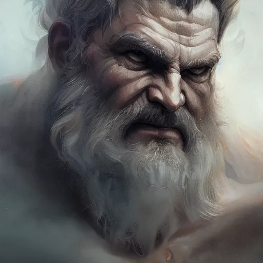 Image similar to portait of zeus fuced with lucifer, drark, marvel comics, dark, intricate, highly detailed, smooth, artstation, digital illustration by ruan jia and mandy jurgens and artgerm and wayne barlowe and greg rutkowski and zdislav beksinski