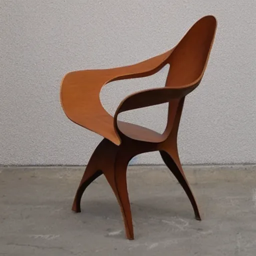 Image similar to chair shaped like a hand