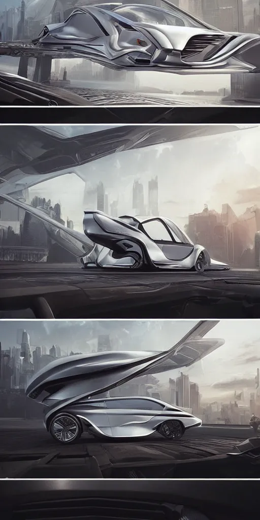 Image similar to sci-fi 3d car, zaha hadid, wall structure, logotype, car, on, the coronation of napoleon painting, digital billboard in the middle, trending on artstation, octane render pinterest, keyshot product render pinterest, reflections, gloss, shiny, artwork in style of Sheng Lam