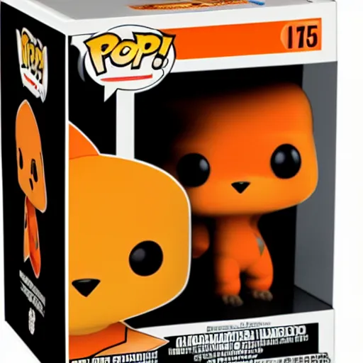 Image similar to A funko pop of Charmander