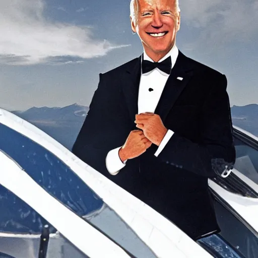 Prompt: Joe Biden as James Bond