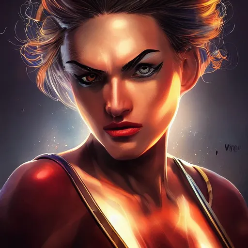 Prompt: stunning comic book style portrait painting of a super hero woman with hypnotic spiral eyes, wide view, in the style of WLOP, 8k masterpiece, cinematic lighting, pristine and clean design, high fantasy, insanely detailed, atmospheric,