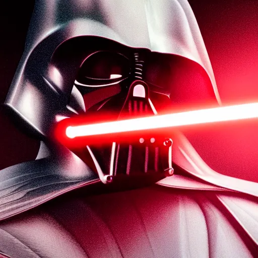 Prompt: darth vader piercing his red lightsaber into the heart of luke skywalker, wide angle shot, diffuse lighting, fantasy, intricate, elegant, highly detailed, lifelike, photorealistic, digital painting, illustration, concept art, smooth, sharp focus, a 2 4! film cinematography, unreal engine, cinematic, hyper realism, high detail, octane render, 8 k