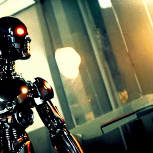 Prompt: movie still of super hero cyborg, cinematic composition, cinematic light, criterion collection, by edgar wright