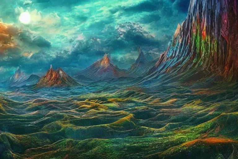 Image similar to a very beautiful crazy landscape photo of a secret civilization, hyperdetailed, nice colors, cinematic masterpiece