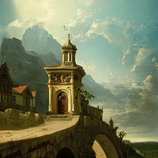 Prompt: a happy frog by Ansel Adams and Bernardo Bellotto, oil on canvas, artstation, dramatic scenery, masterpiece, aesthetic