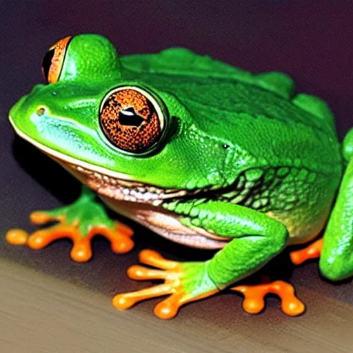 Image similar to the phantom of a frog