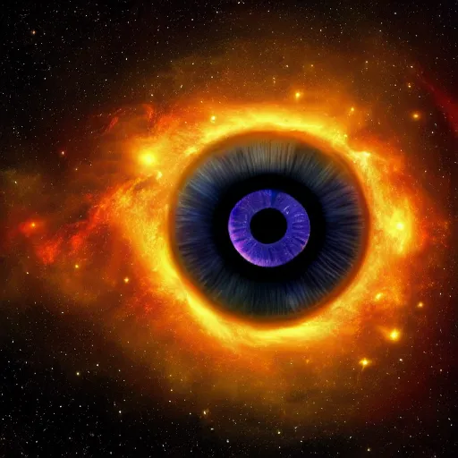 Image similar to the eye of the universe
