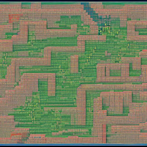 Prompt: yogyakarta map with pixel art style,and detailed landscape,final fantasy style map,720 pixel