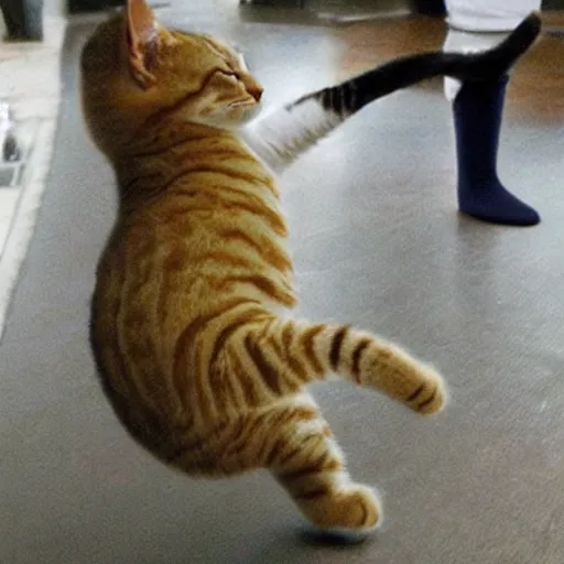 Image similar to cat dancing