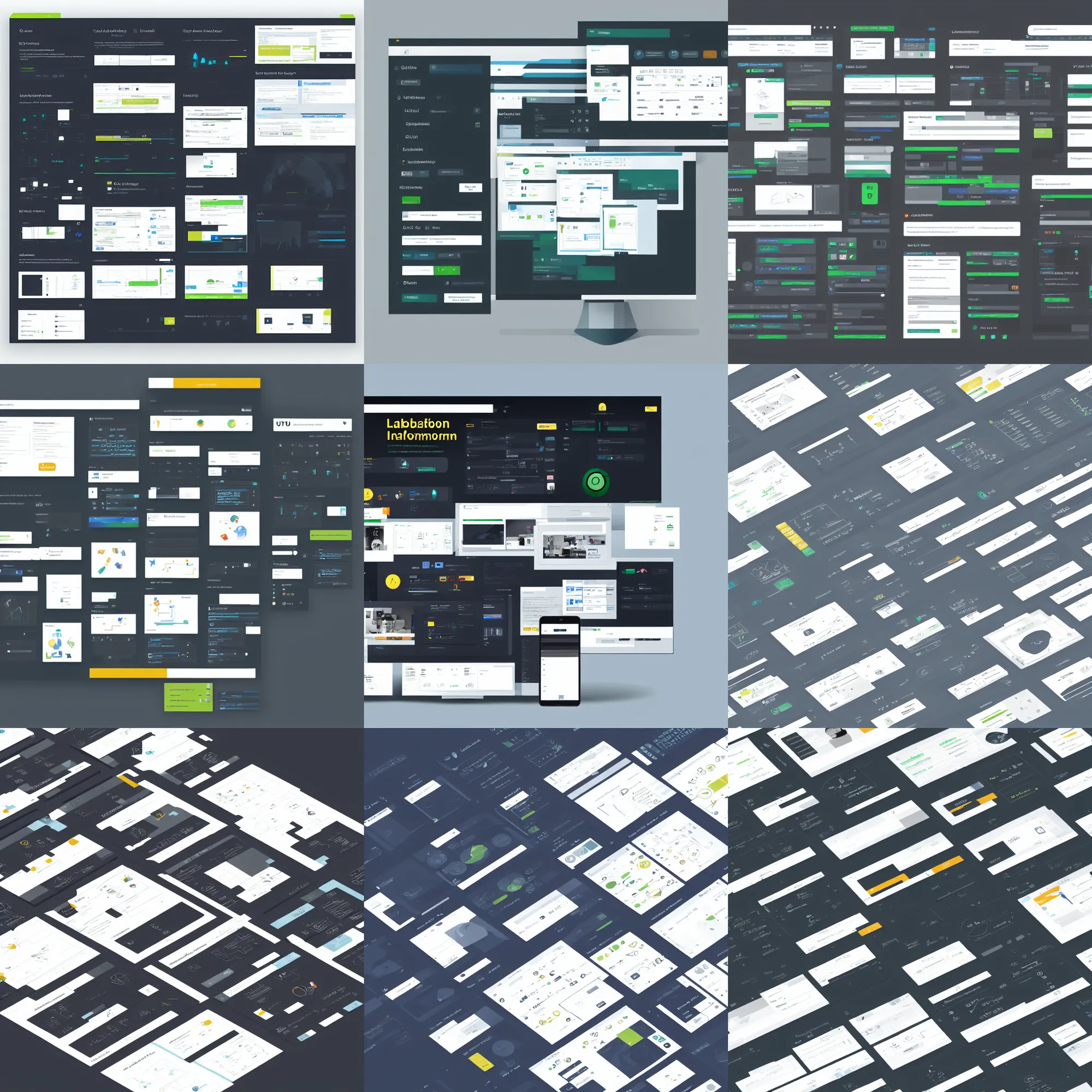 Prompt: ui design for laboratory information managment system