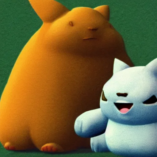 Prompt: snorlax real life photo