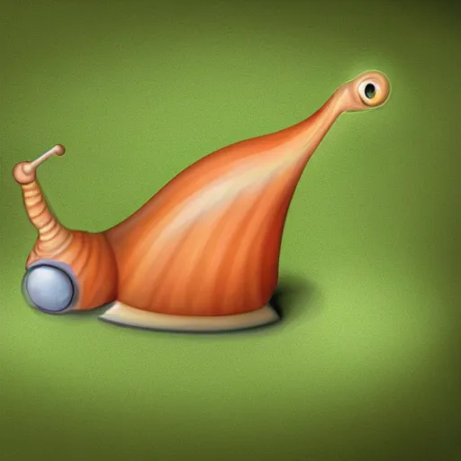 Image similar to a humanoid snail