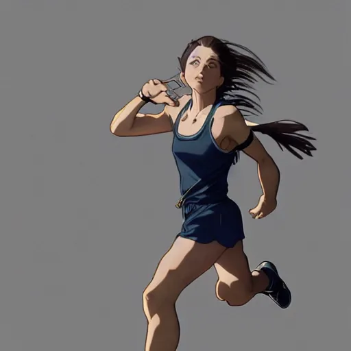 How to Draw a Running Anime Girl  Easy Step by Step Tutorial