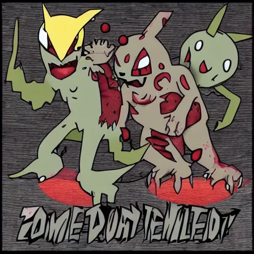 Image similar to zombie type pokemon