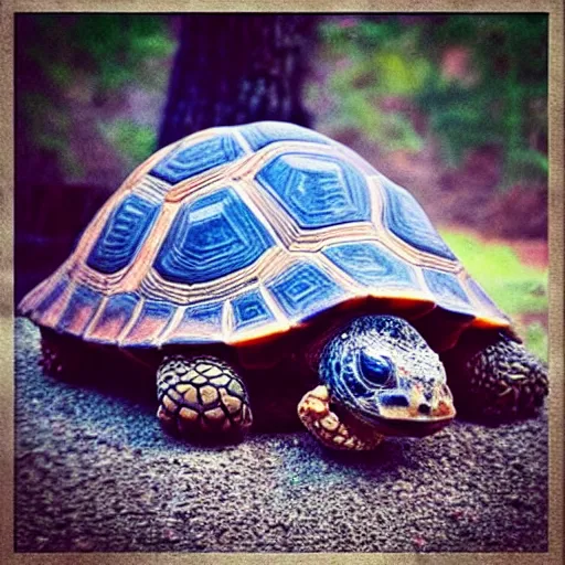 Image similar to “A cowboy tortoise”