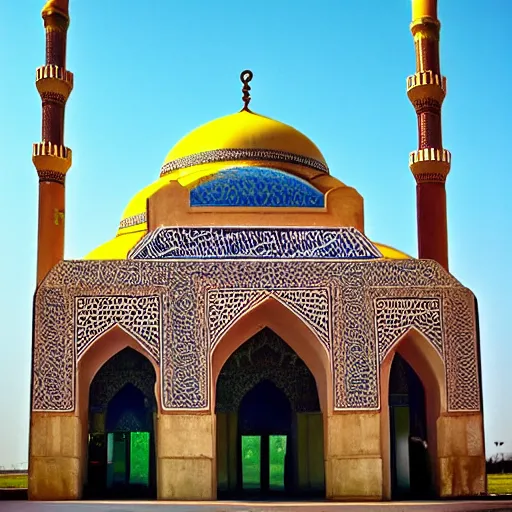 Prompt: A beautiful mosque