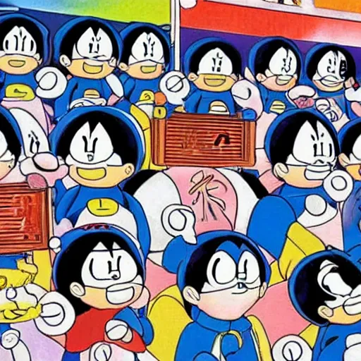 Image similar to Doraemon, japan manga